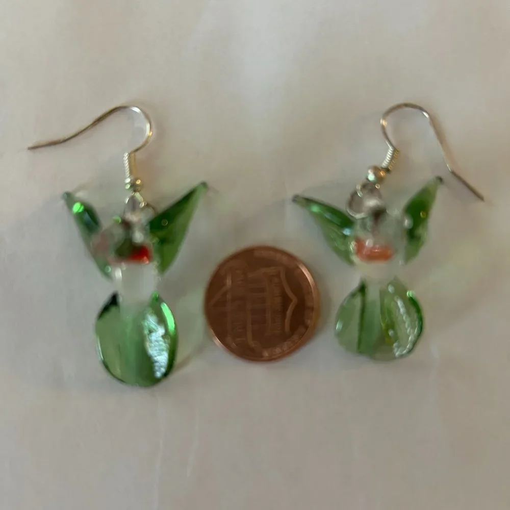 Hummingbird earrings - Picture 2 of 5